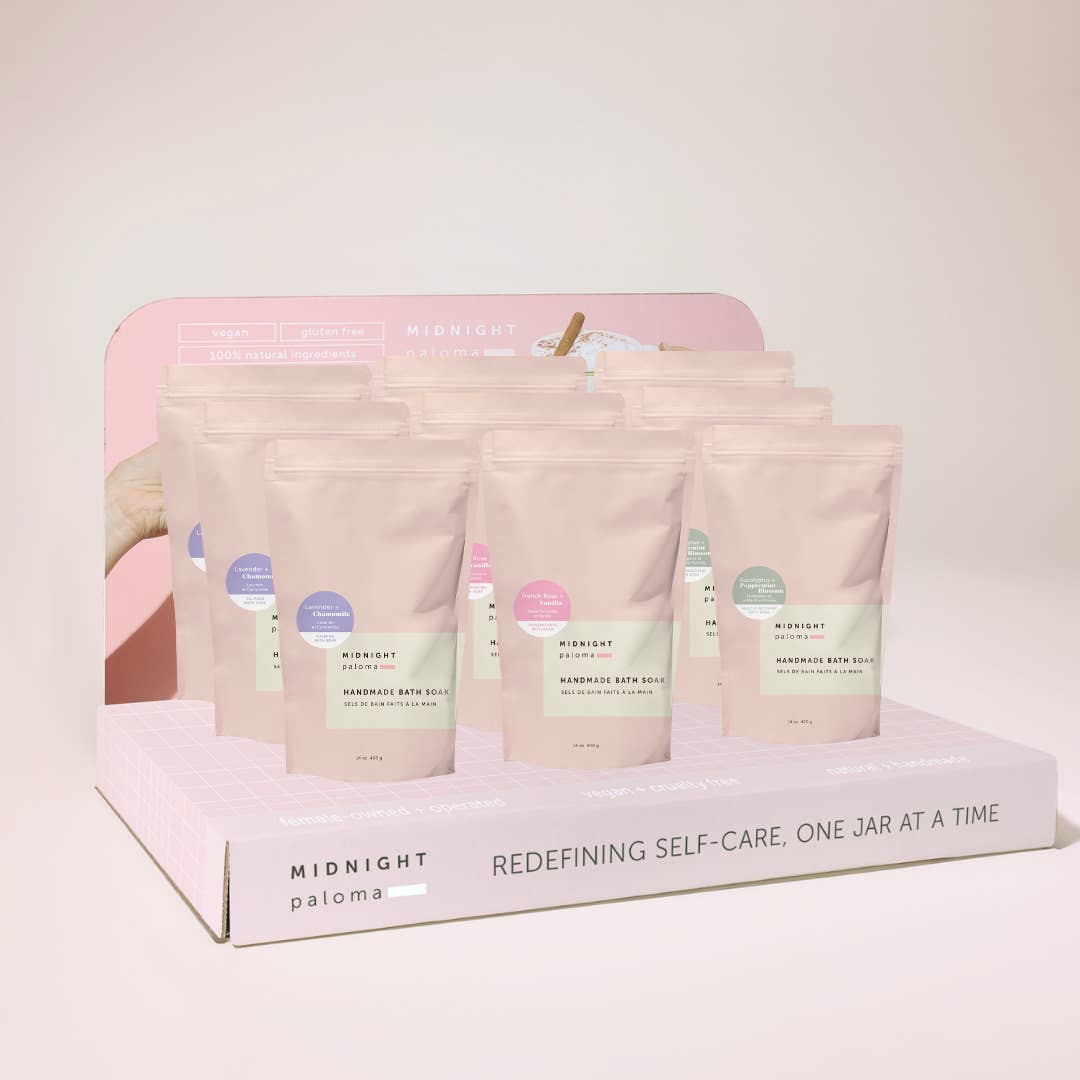 Bath Soak Bundle (Core Collection) + Display Unit