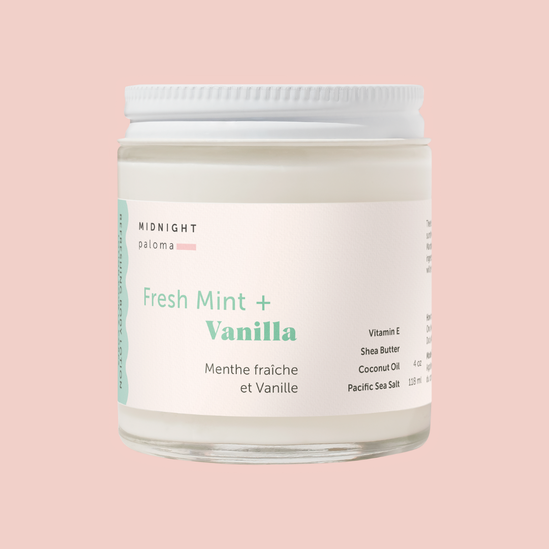 Body Lotion - Fresh Mint + Vanilla