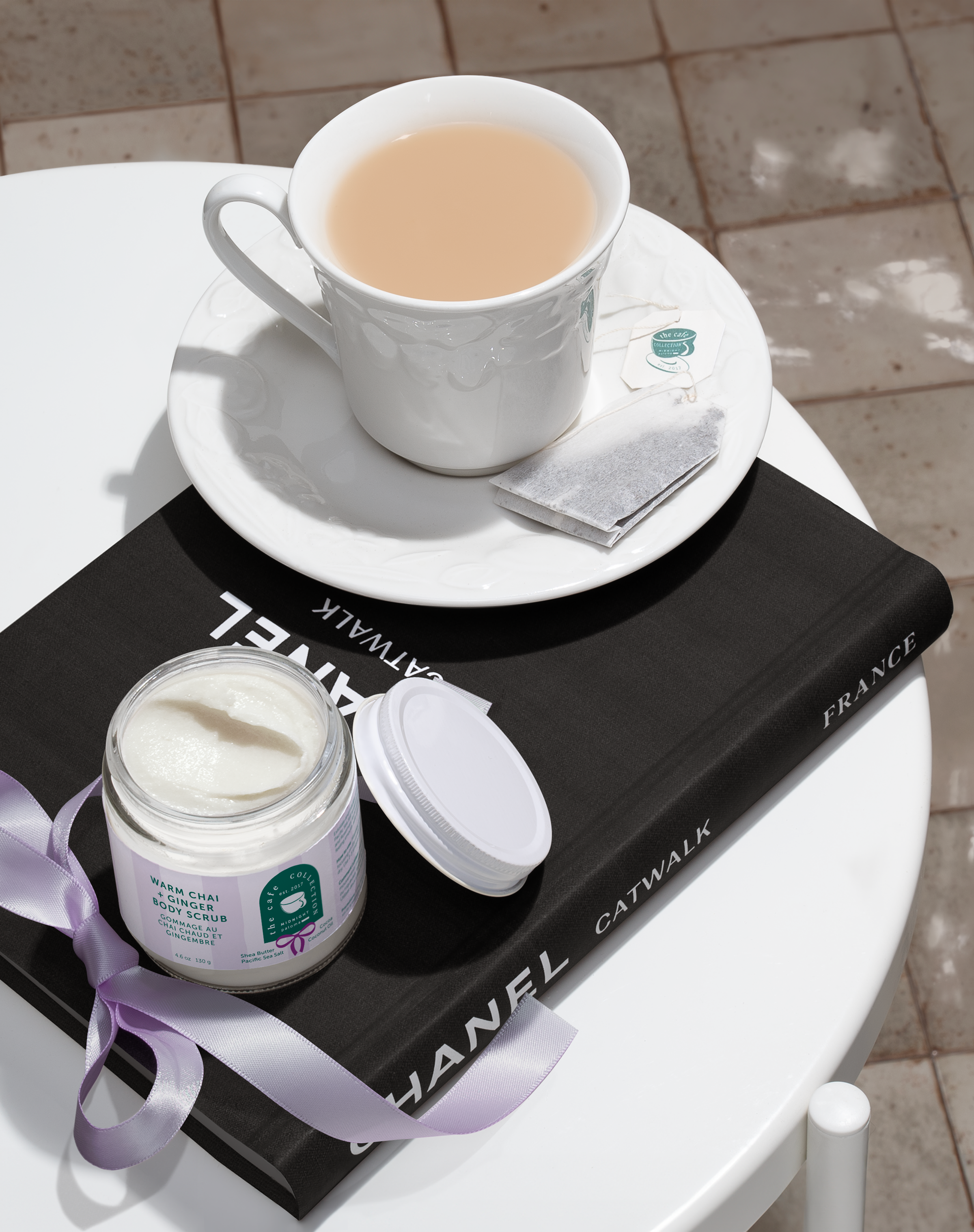 HOLIDAY Cafe - Warm Chai + Ginger Body Scrub