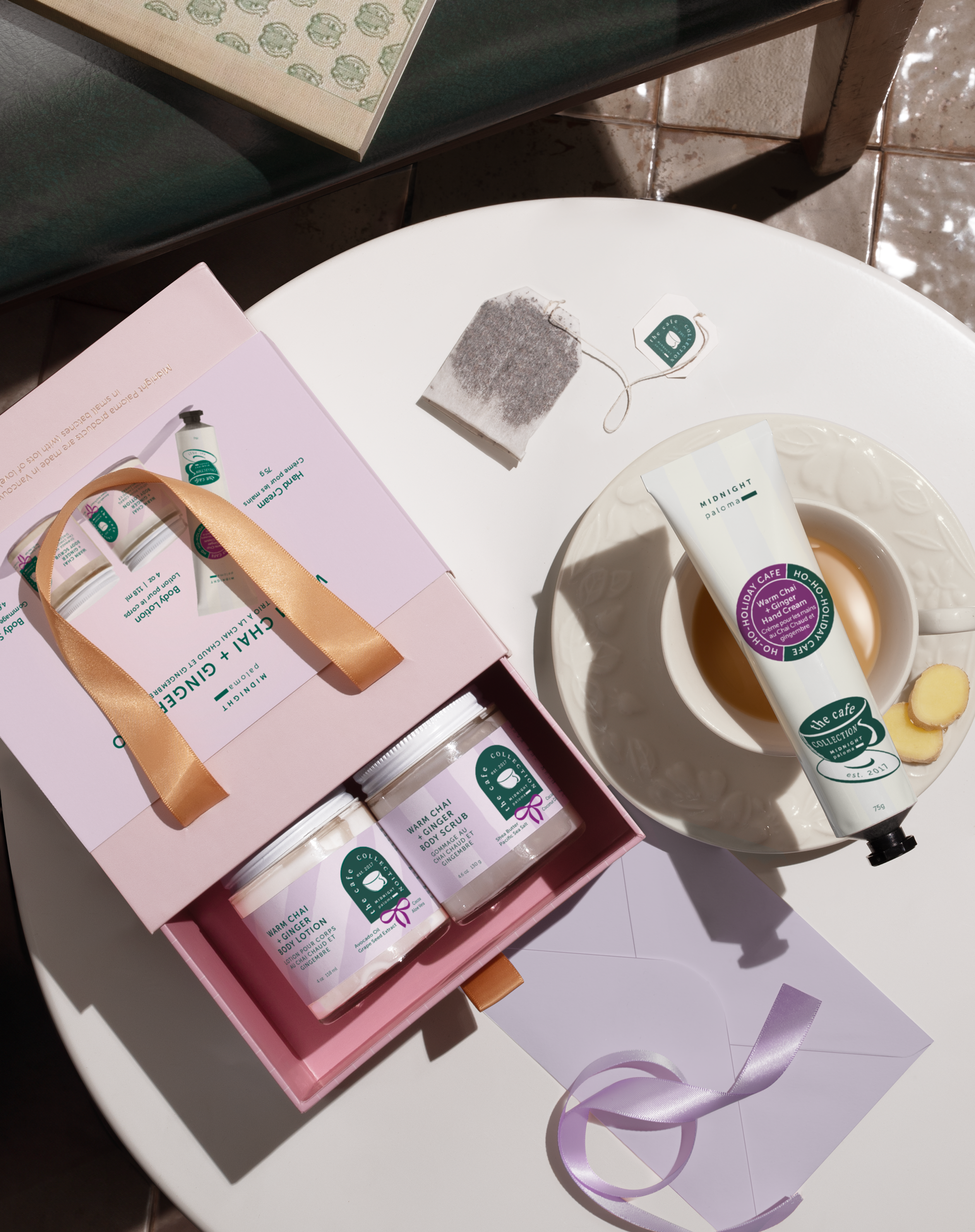 HOLIDAY CAFE - Warm Chai + Ginger Trio